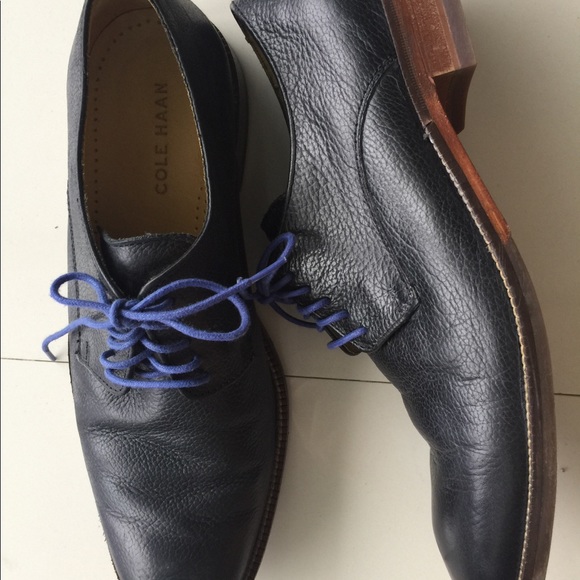 Cole Haan Navy brogues main image 6